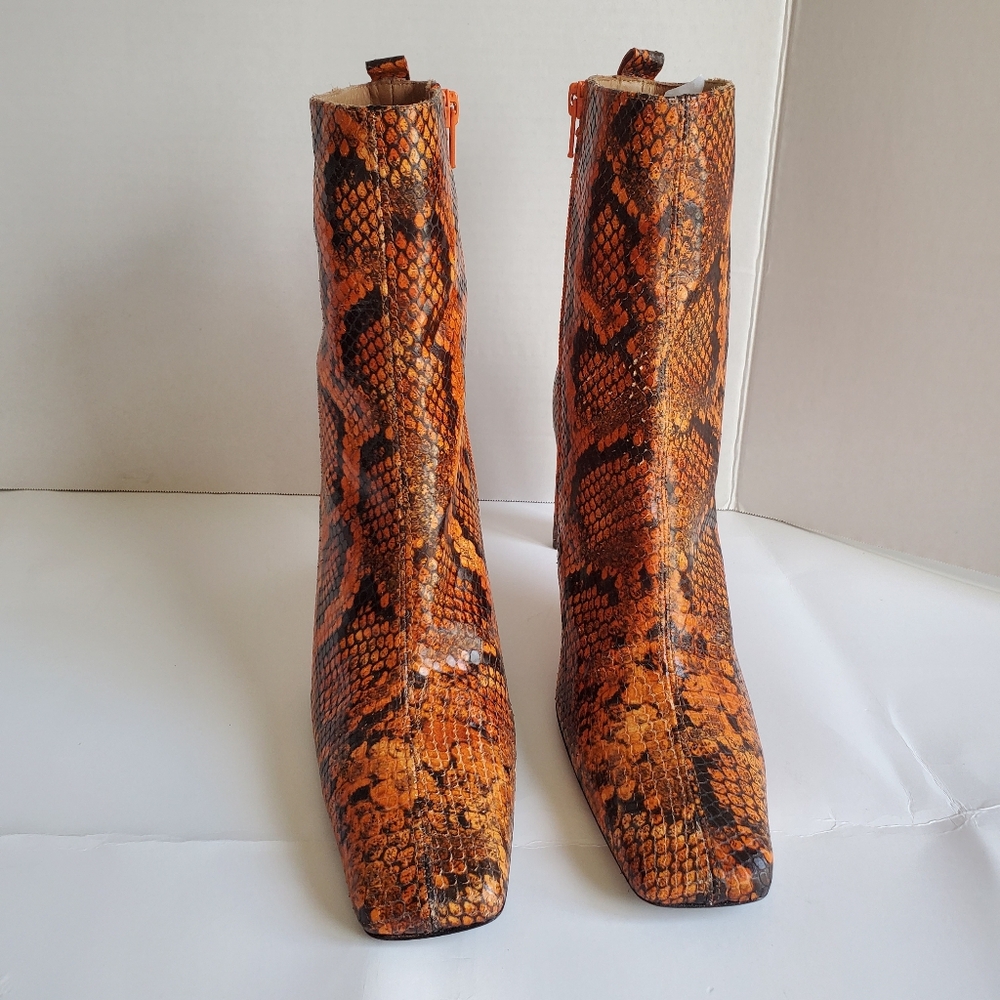 MIISTA Marcelle Snakeskin Boots 39 - Picture 8 of 15